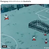 Los memes no tuvieron piedad con Paraguay y Australia