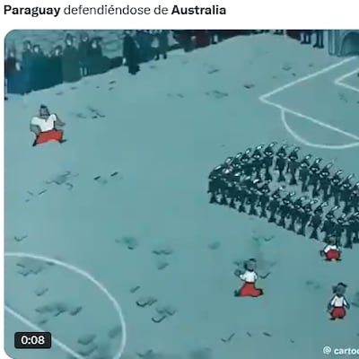 Los memes no tuvieron piedad con Paraguay y Australia