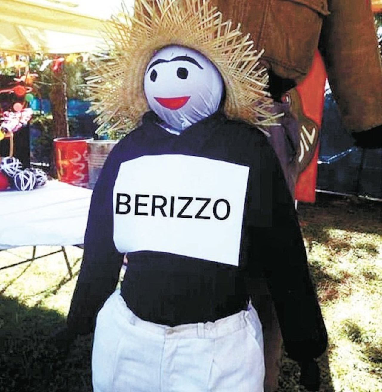 El profe Berizzo también fue muy elegido para ser “quemado”.