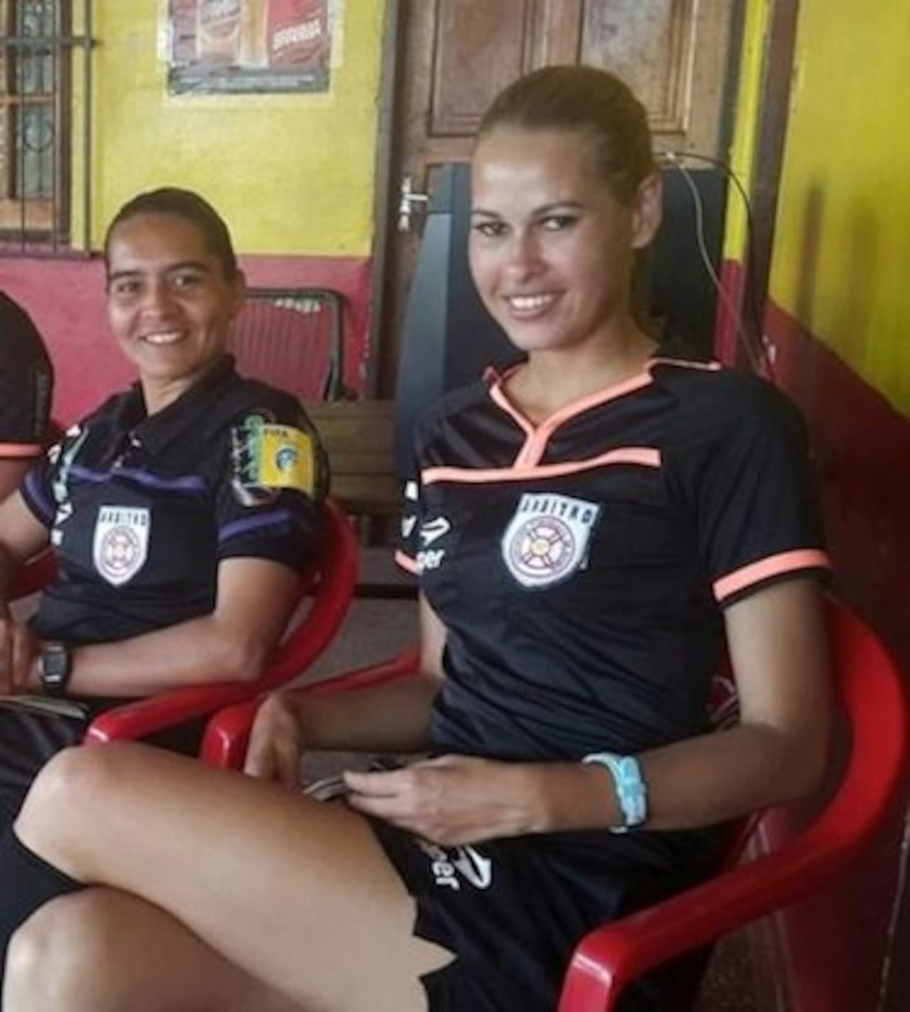 PRESENCIA. La Miss Línea es poseedora de una tremenda presencia, y eso se puede percibir en esta foto.