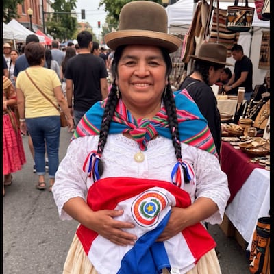 El saludo que tiró doña Luisa para los compatriotas