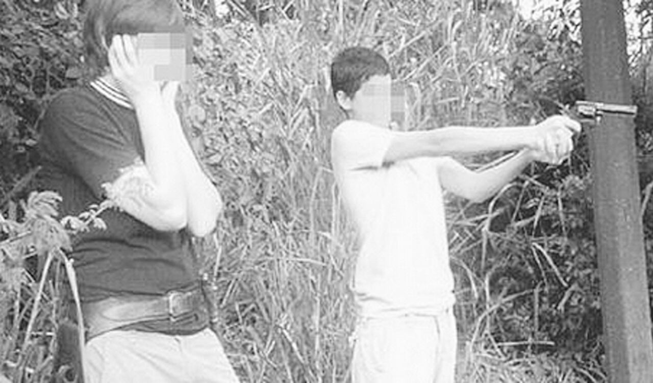 DISPAROS. Los dos condenados realizaban disparos un día antes del homicidio.