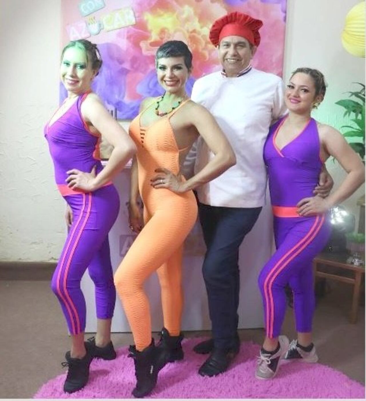Lorena contó que el cocinero es muy buen bailarín de cachaca.