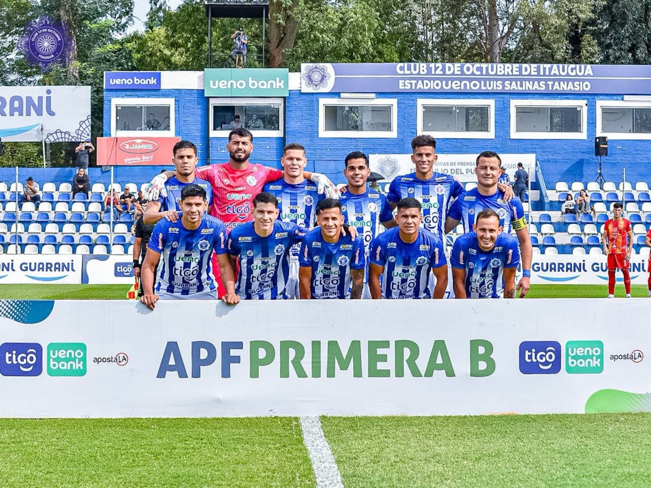 Equipo del Globo Itaugueño, recientemente ascendido a la Intermedia (APF)