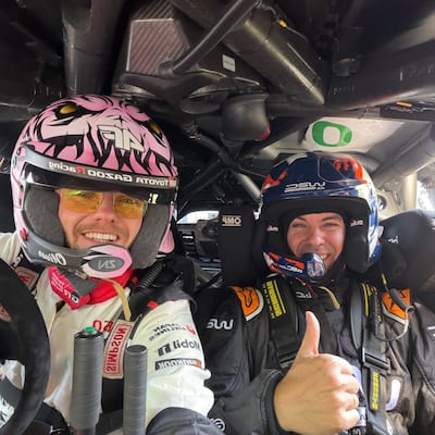 ¡Presi veloz! Santi Peña corrió a fondo con Oliver Solberg