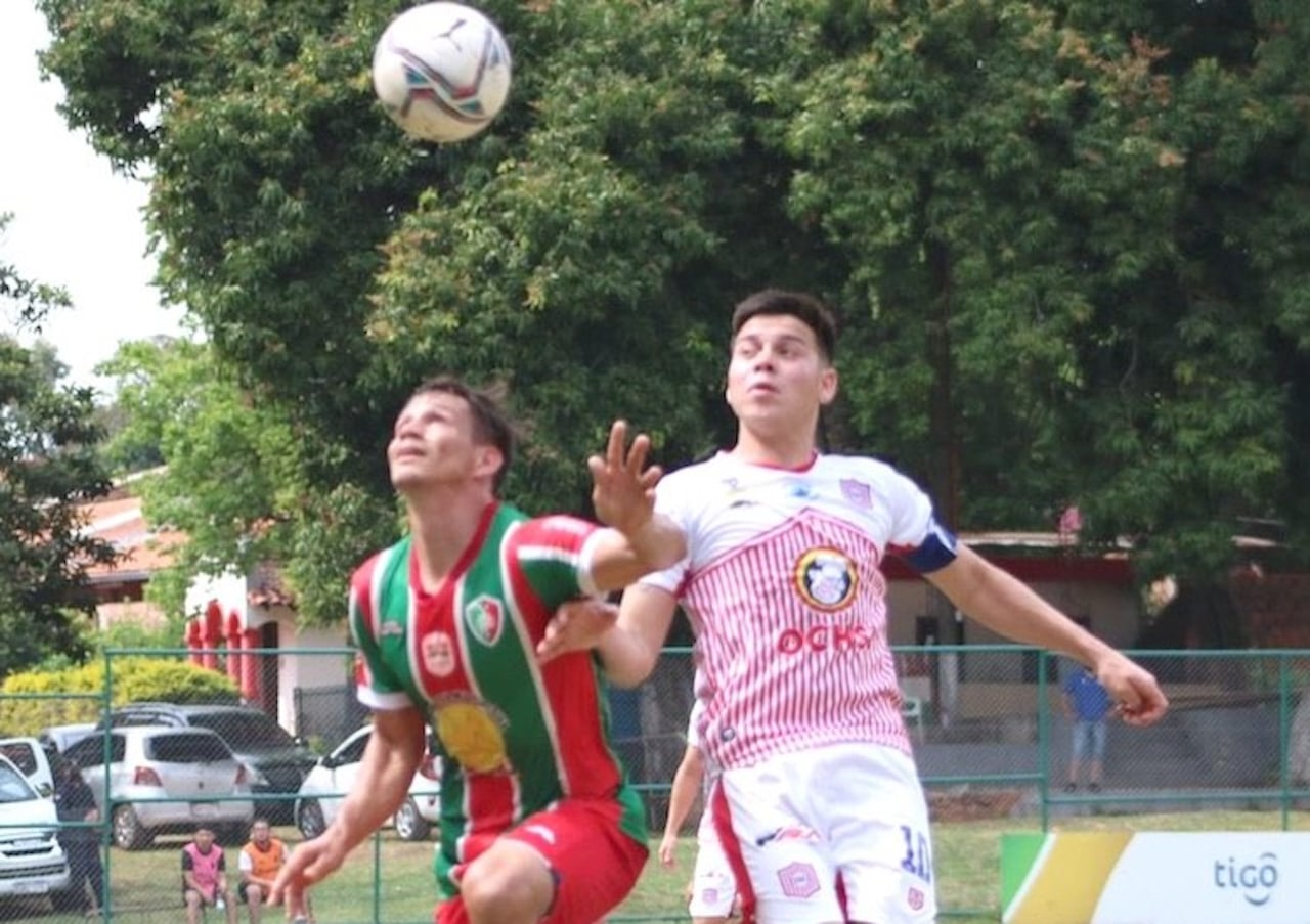 Fulgencio Yegros y San Lorenzo igualaron 2-2.