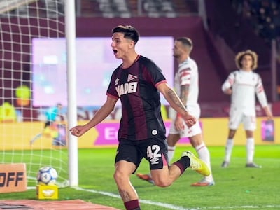 Gonzalo Lobos y Lanús aclaran su situación con Paraguay