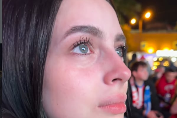 ¡Aninati! La musa del mundial y sus lágrimas por la Albirroja