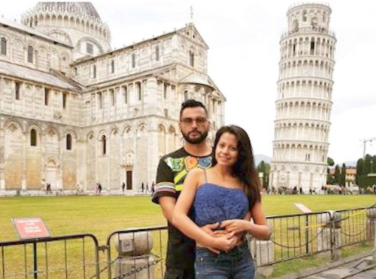Julia había dejado el modelaje para recorrer el mundo con su finado novio. (Gentileza)