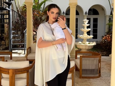 Mirana la chulinísima foto que subió Nadia de su beba