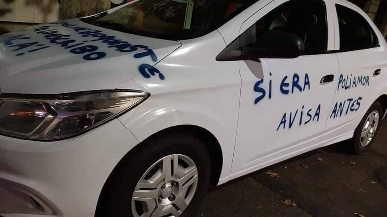 Hendy con e Poli amor. Foto: Facebook