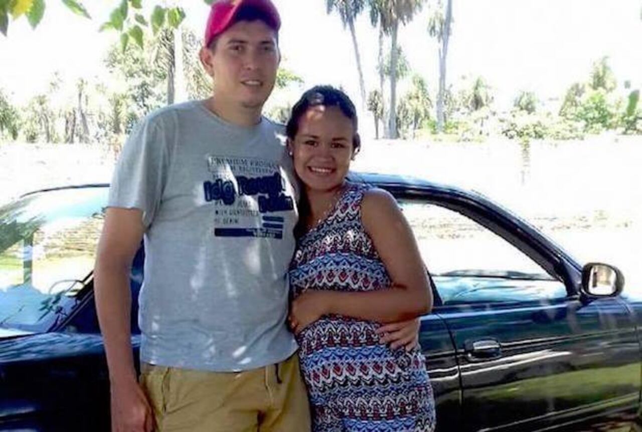 INCREÍBLE. La pareja ya se preparaba para la “inminente” llegada del bebé.