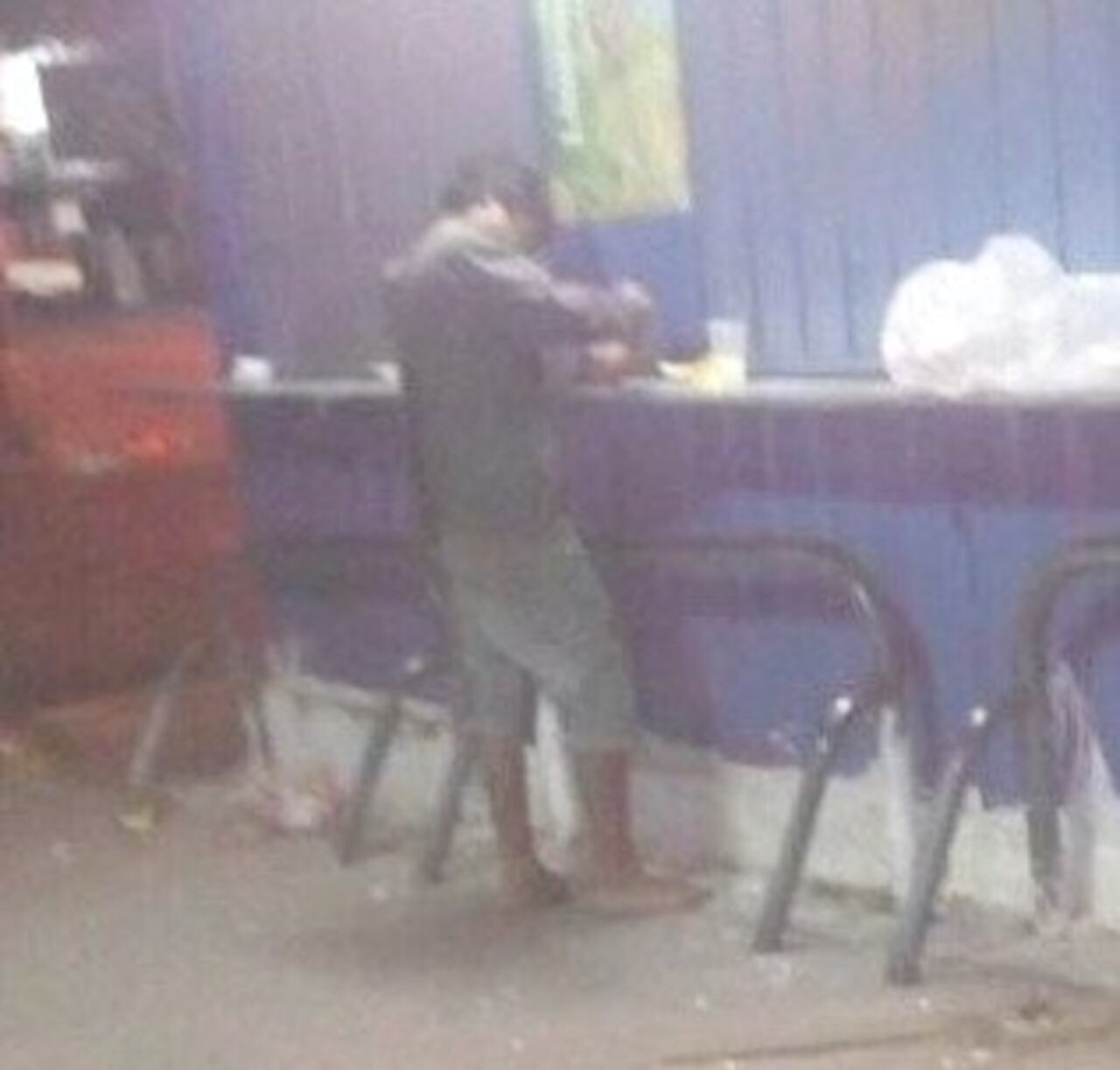 Este jovencito no comía desde hace 3 días. GENTILEZA PRENSA MUNI ASUNCIÓN
