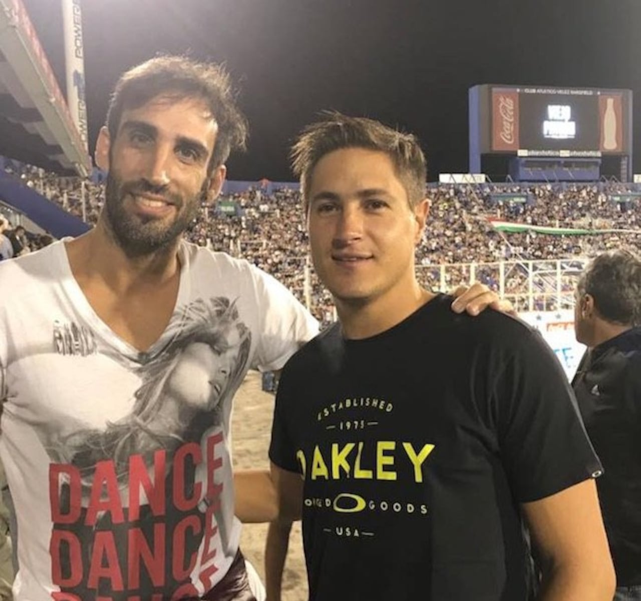 Roberto Nanni y Ezequiel Medrán son muy amigos.
