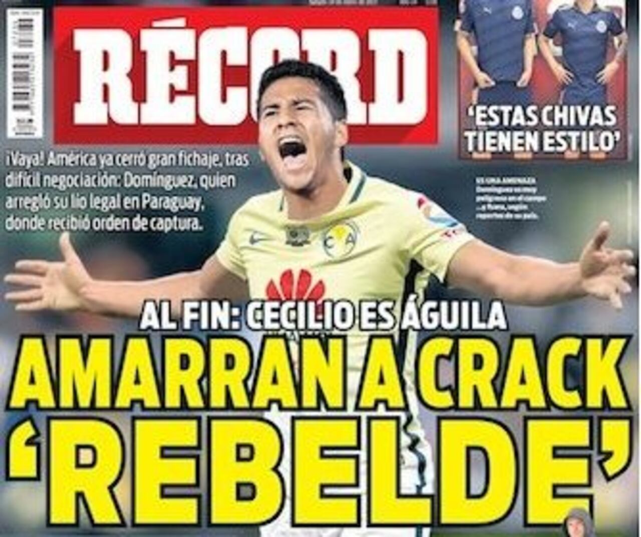 REBELDE. Así lo consideran a Domínguez en México a raíz de todos los problemas judiciales que tiene.