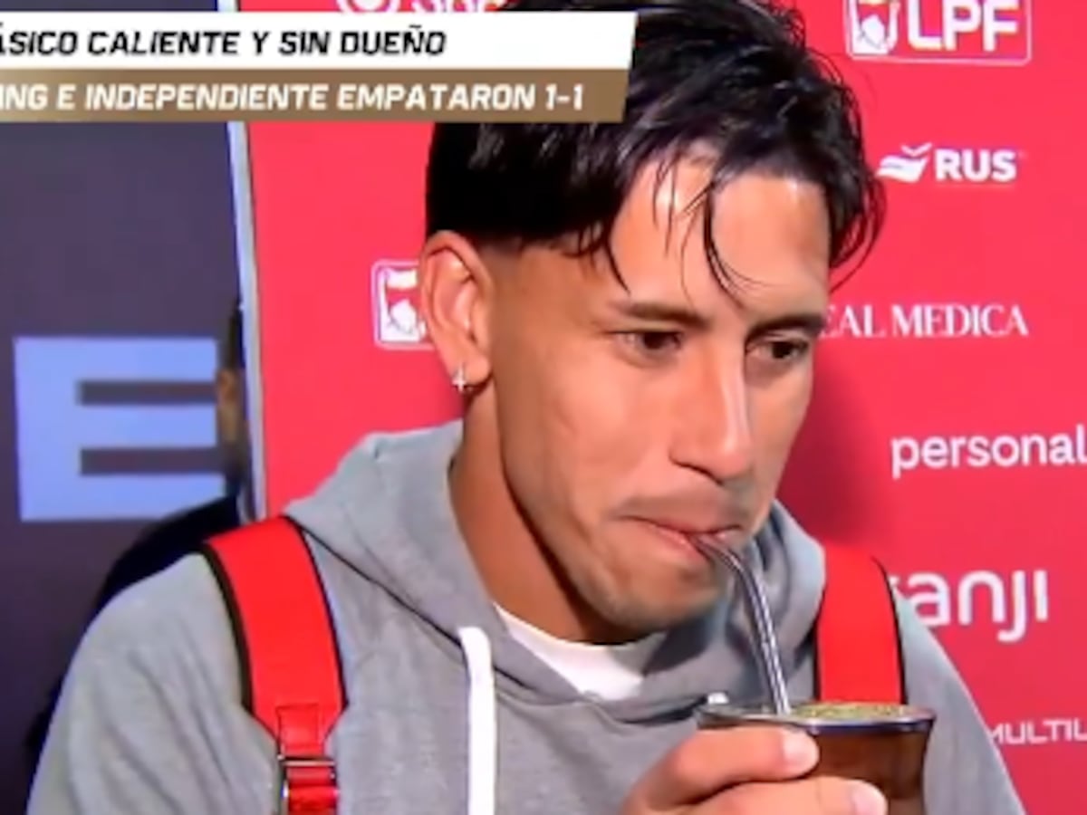 Maxi Meza: entre la bronca por el empate y la tradición del tereré
