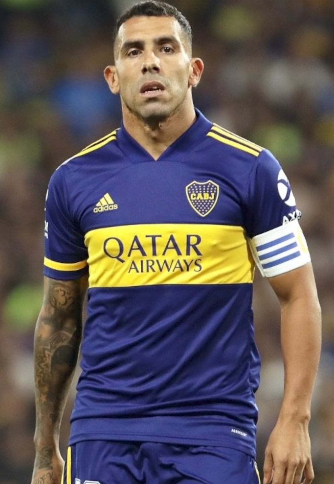 Carlos Tévez, jugador de Boca.