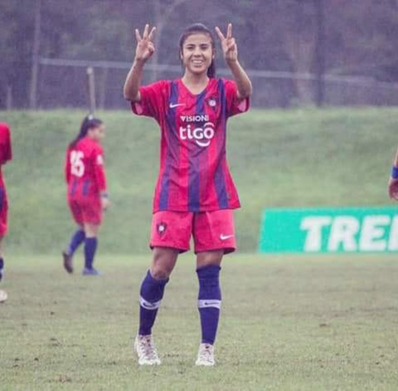 Maribel dijo que es re hincha del Ciclón y que siempre soñó con jugar ahí.