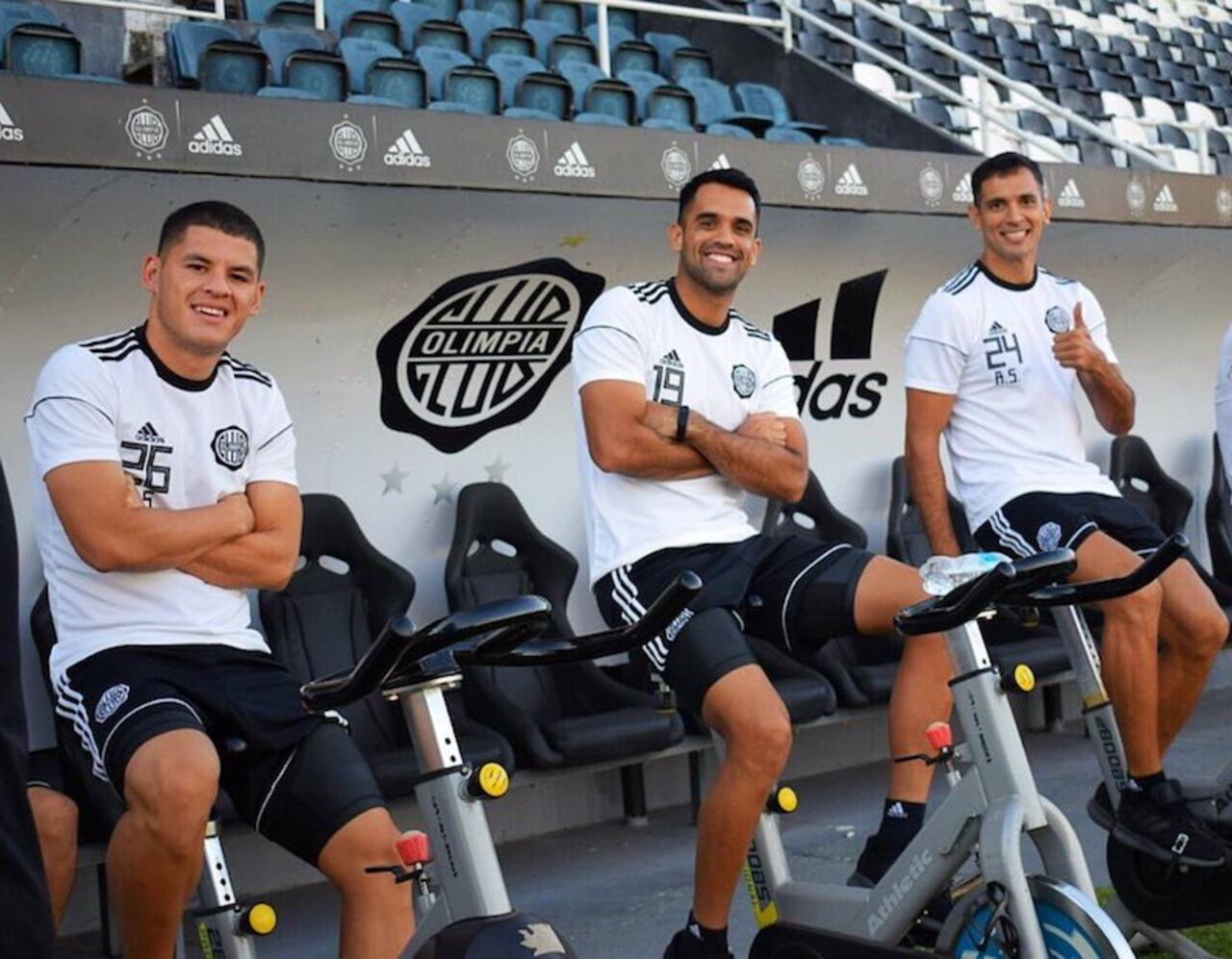 El plantel franjeado laburó ayer en Para Uno.