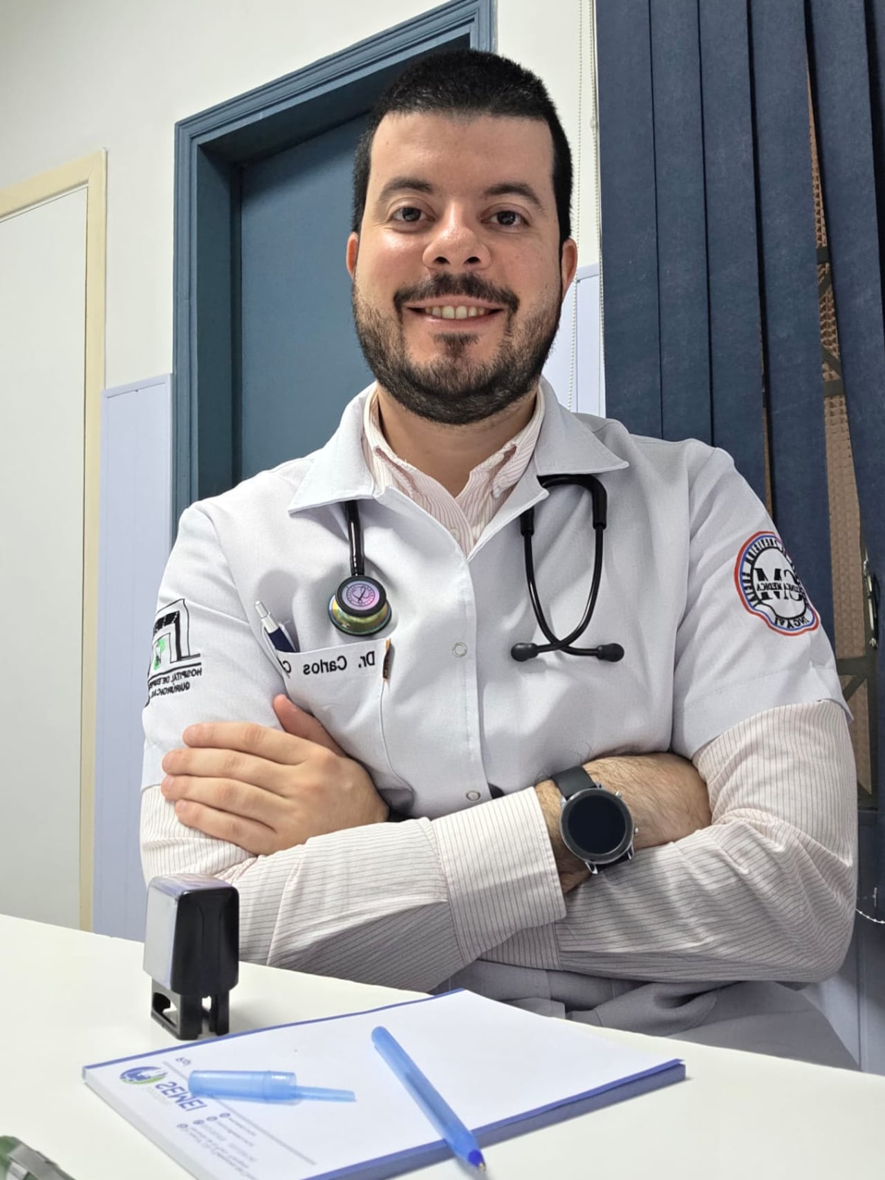 Dr. Carlos Centurión, jefe clínico IPS Ingavi.
