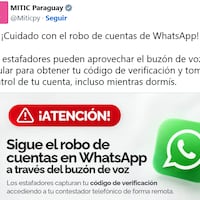¡Cháke! Malevos roban hasta cuentas de Whatsapp hína