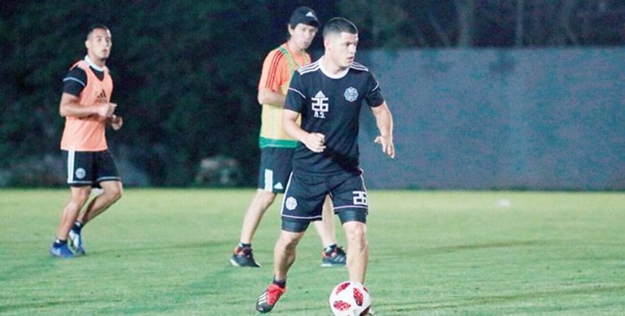 Richard Sánchez, volante de Olimpia.