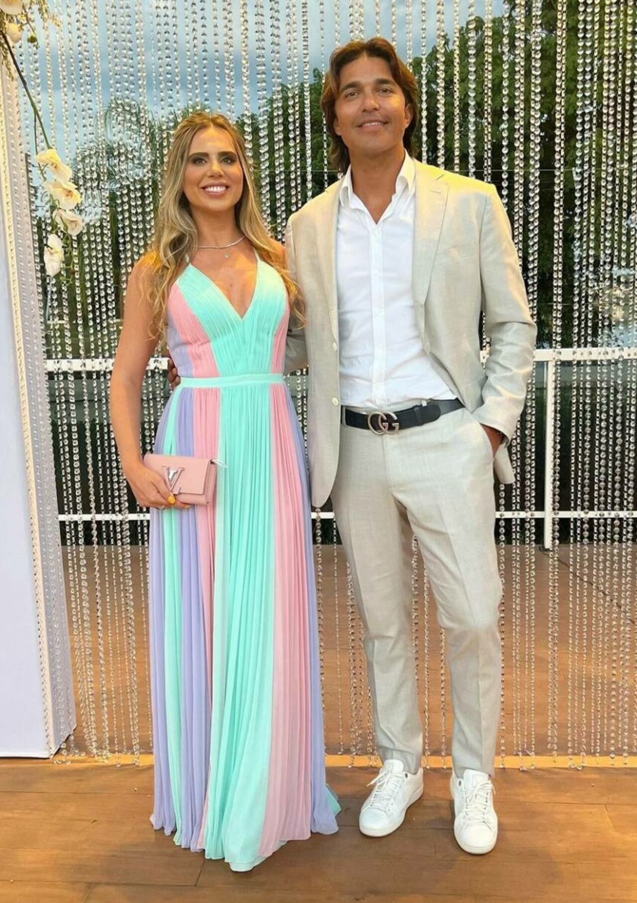 Mary Antonelli y Marcelo Moreno Martins. (Foto: @mary_antonelli)