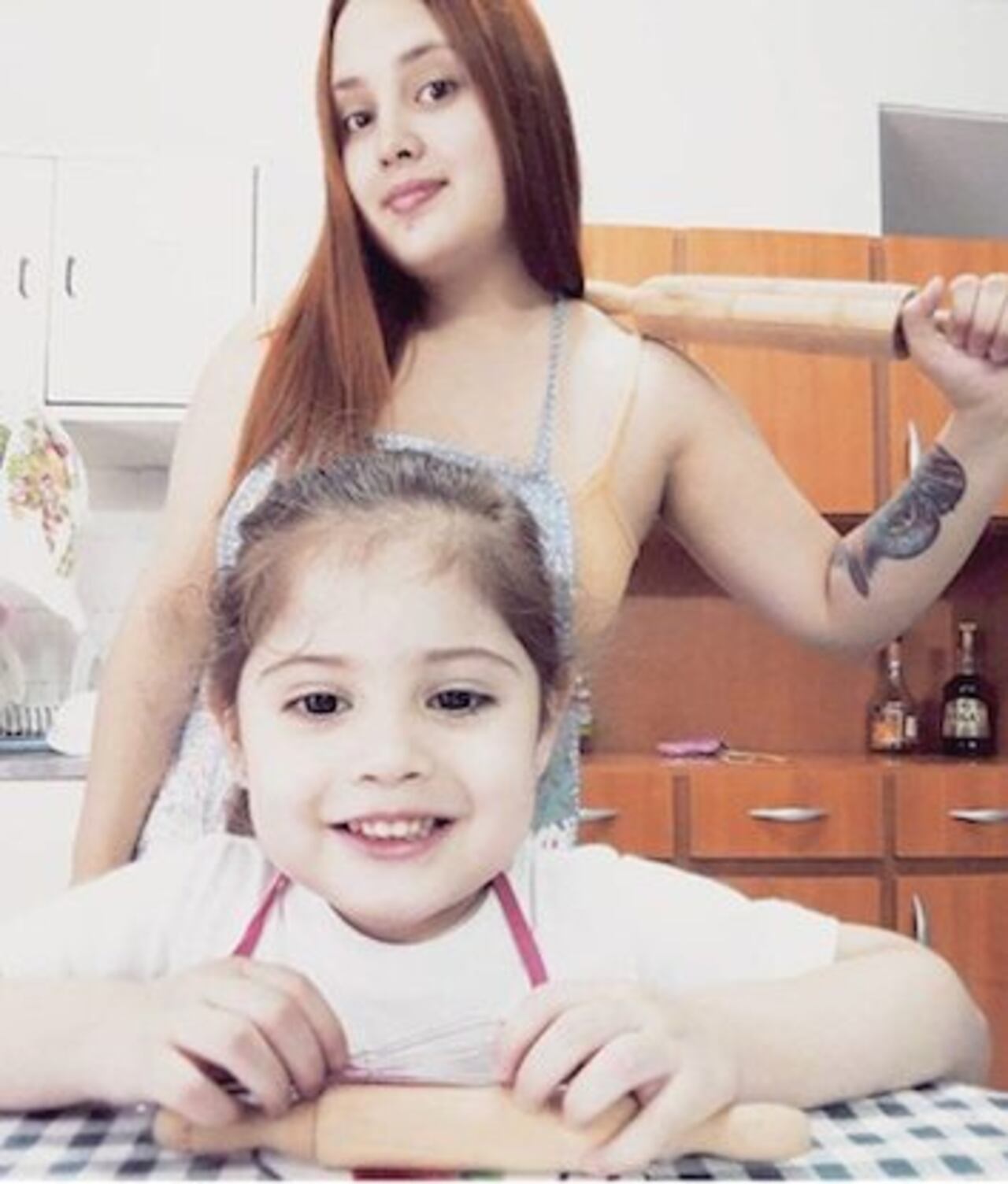 MAMÁ. Rocío, la joven madre emprendedora.