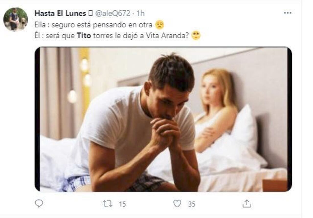 En redes fue furor la supuesta separación de la pareja. Llovieron los memes en apoyo al pelotero y el pedido de reconciliación.