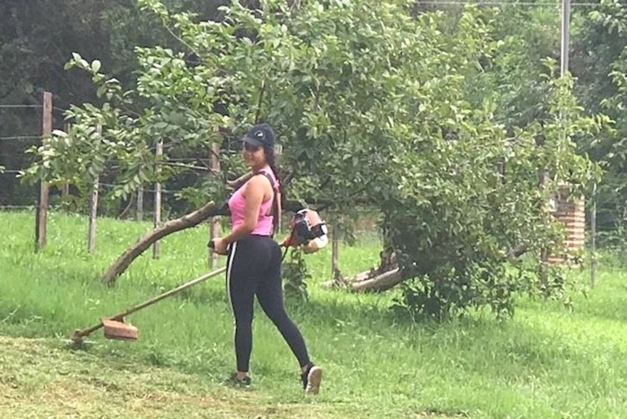 El terreno se encuentra detrás mismo de la casa de la cuerona. GENTILEZA.