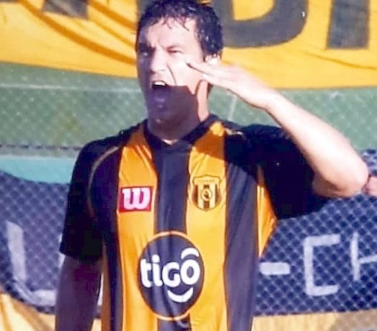 Núñez, en su temporada con Guaraní.