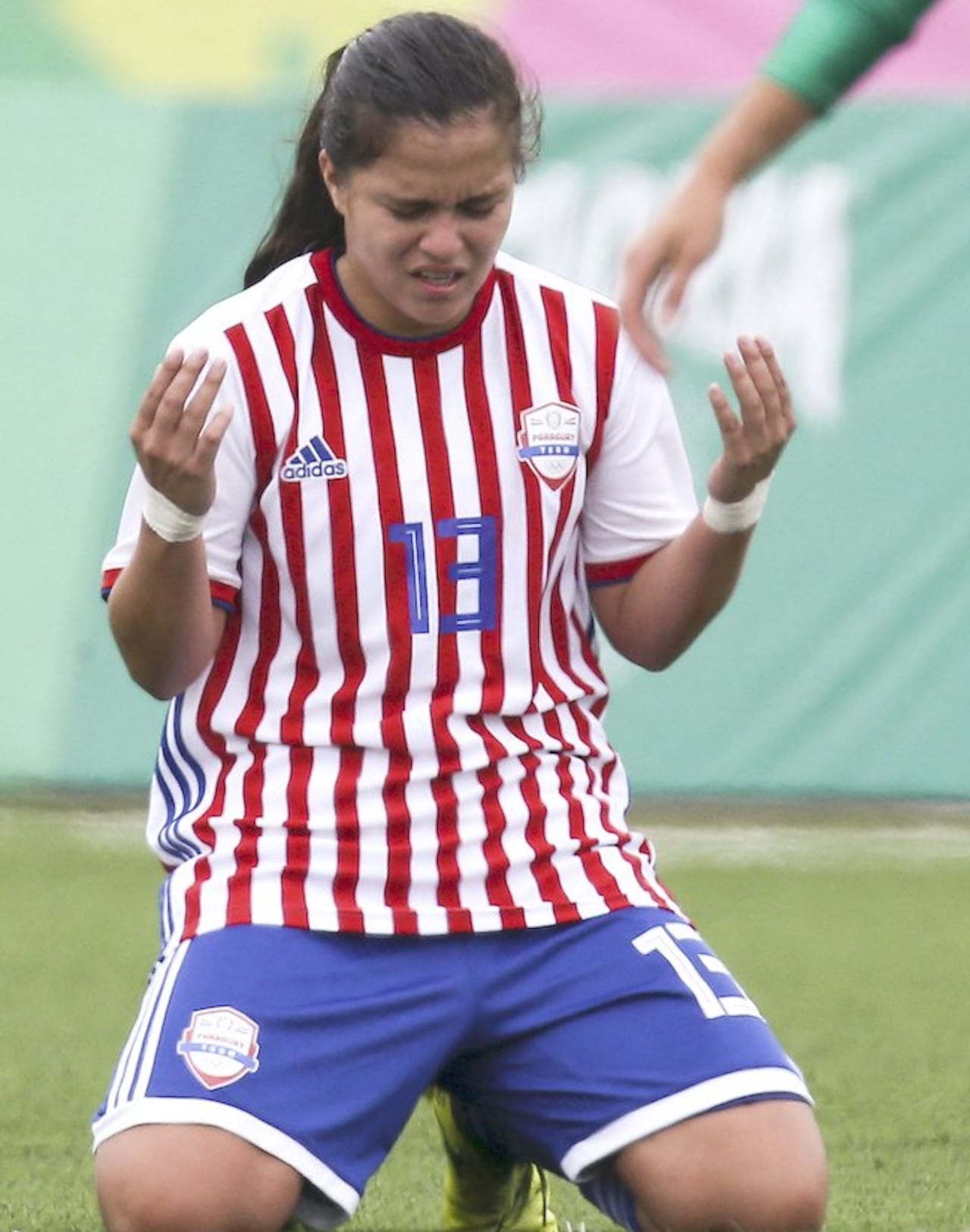 Con la Albirroja, en los Juegos Sudamericanos de Cocha 2018.