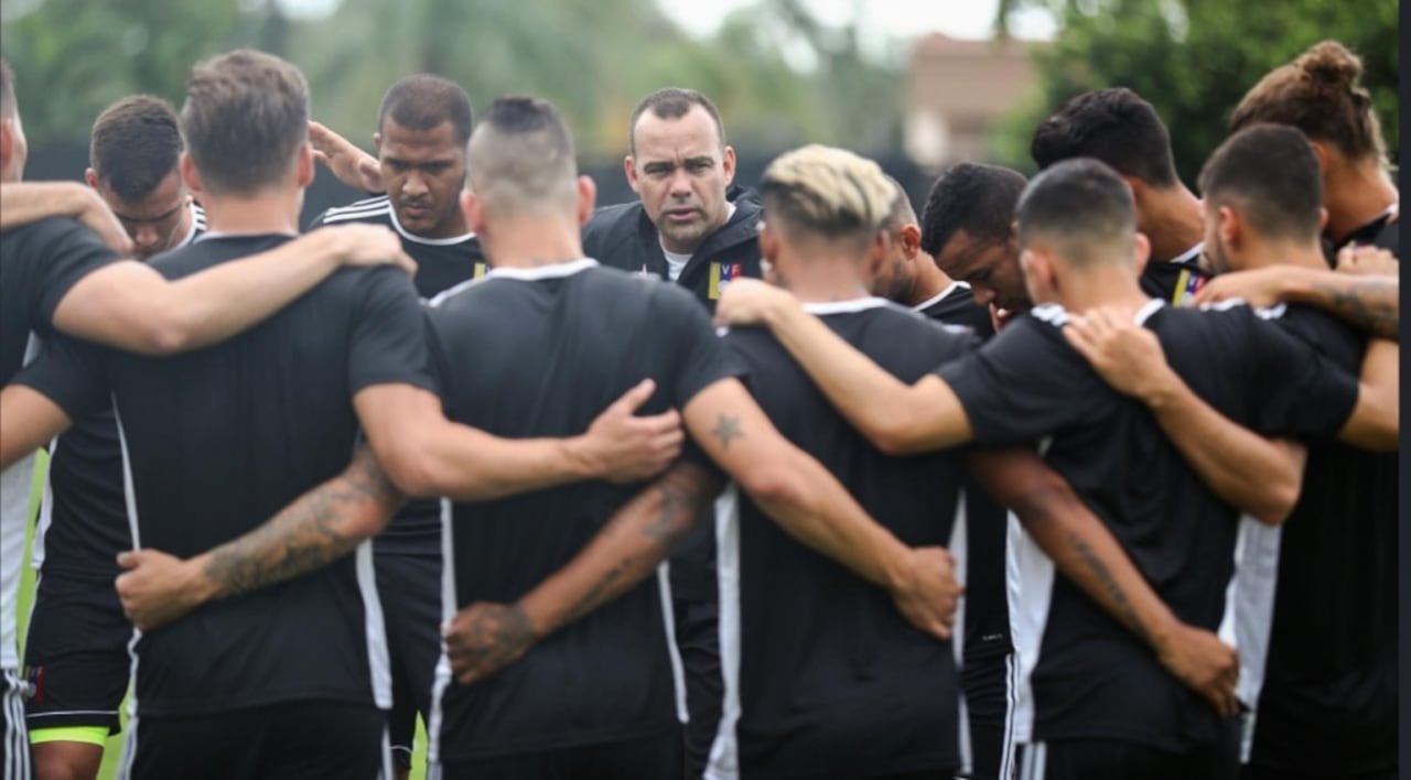 Para el recuerdo, cuando era DT de la selección venezolana
