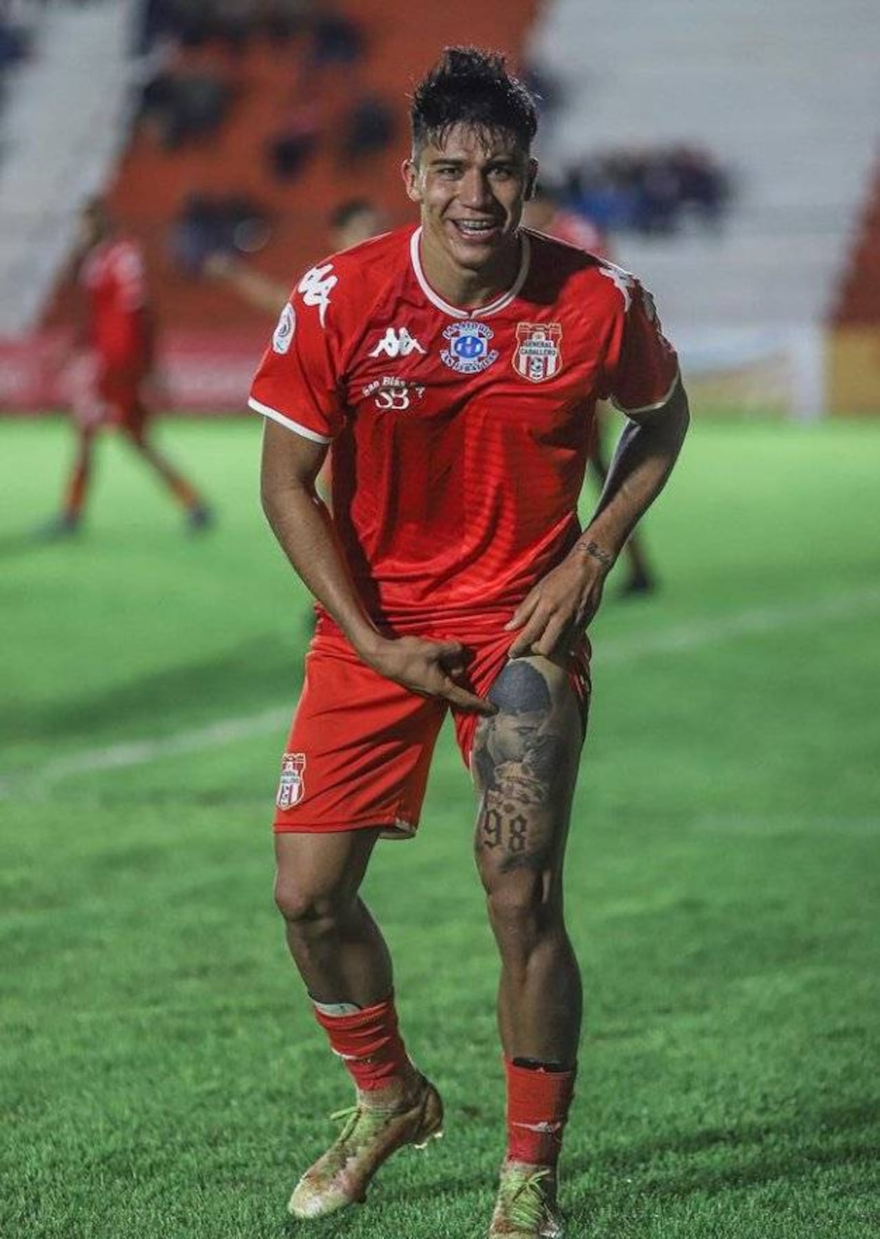 Júnior Marabel, exjugador de General Caballero JLM. FOTO GENTILEZA
