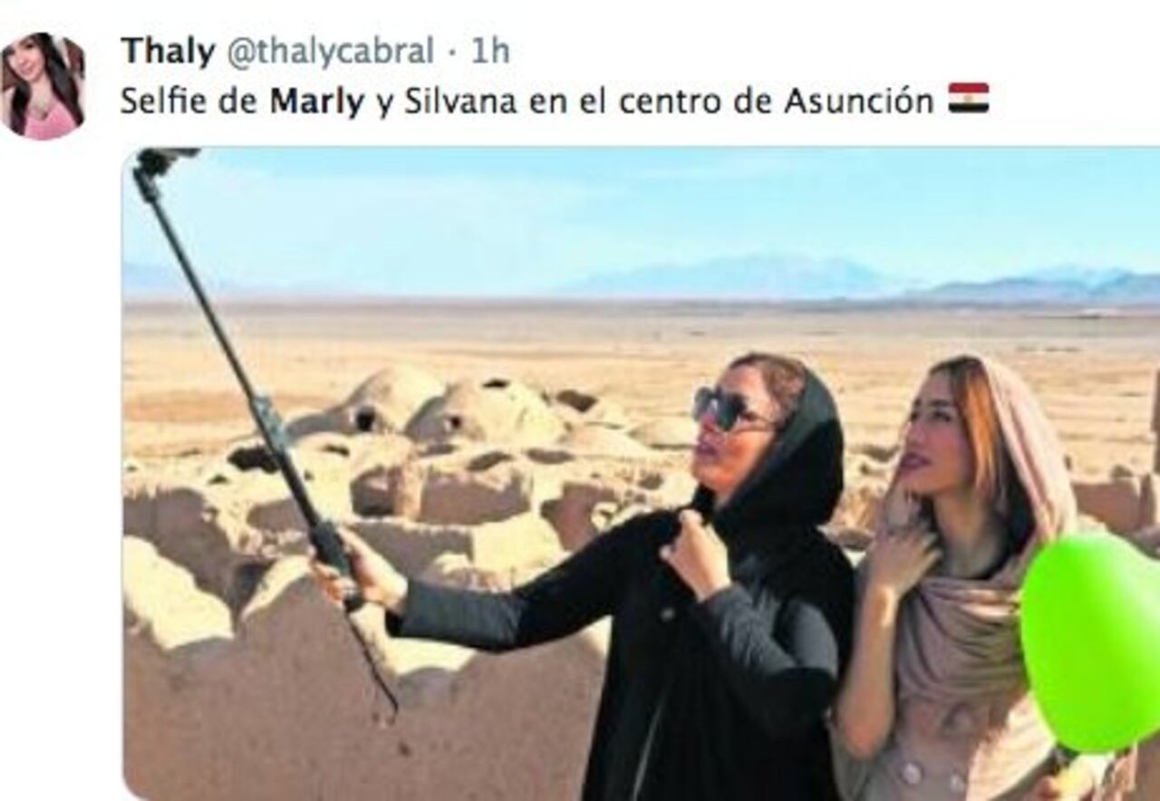 La selfi que no puede faltar.