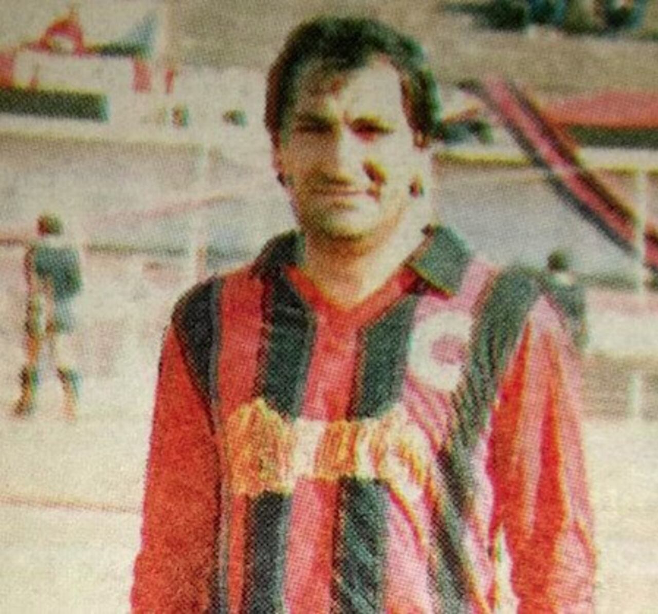 Con la casaca de Cerro Corá.
