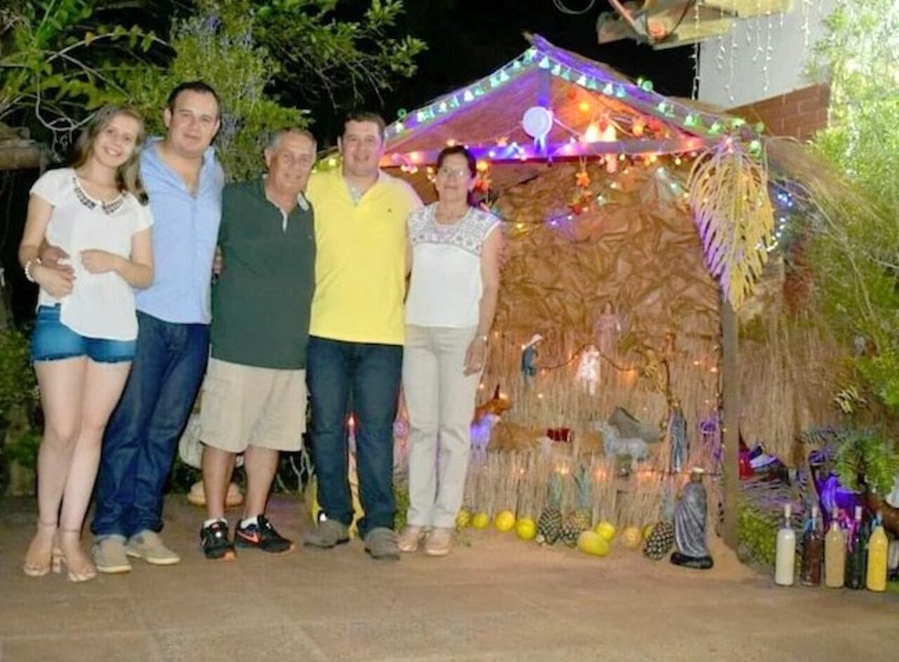La familia Riveros sigue con la gran tradición que les dejó su heroico familiar.