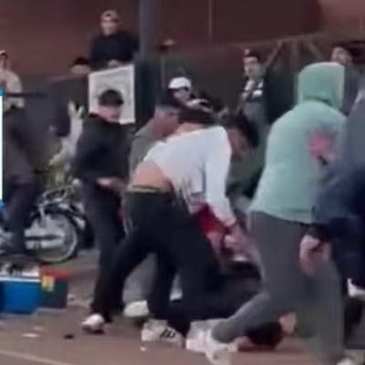 Se armó la farra y terminó en moquete en Santa Rosa