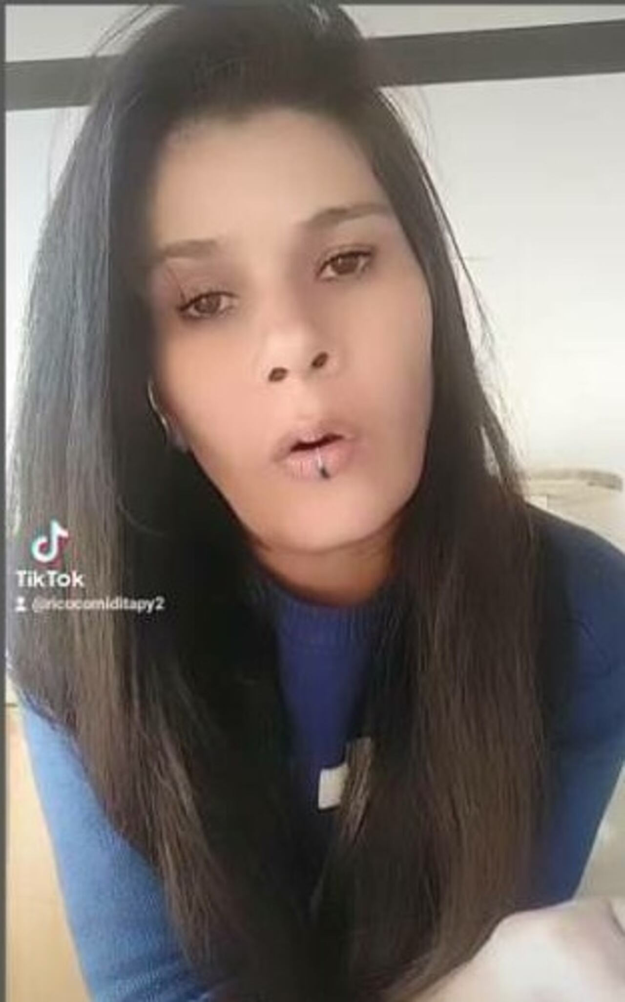 Liz Carolina "Rico Comidita". (Captura de video)