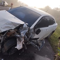 Cuatro personas heridas en accidente sobre la Ruta PY05