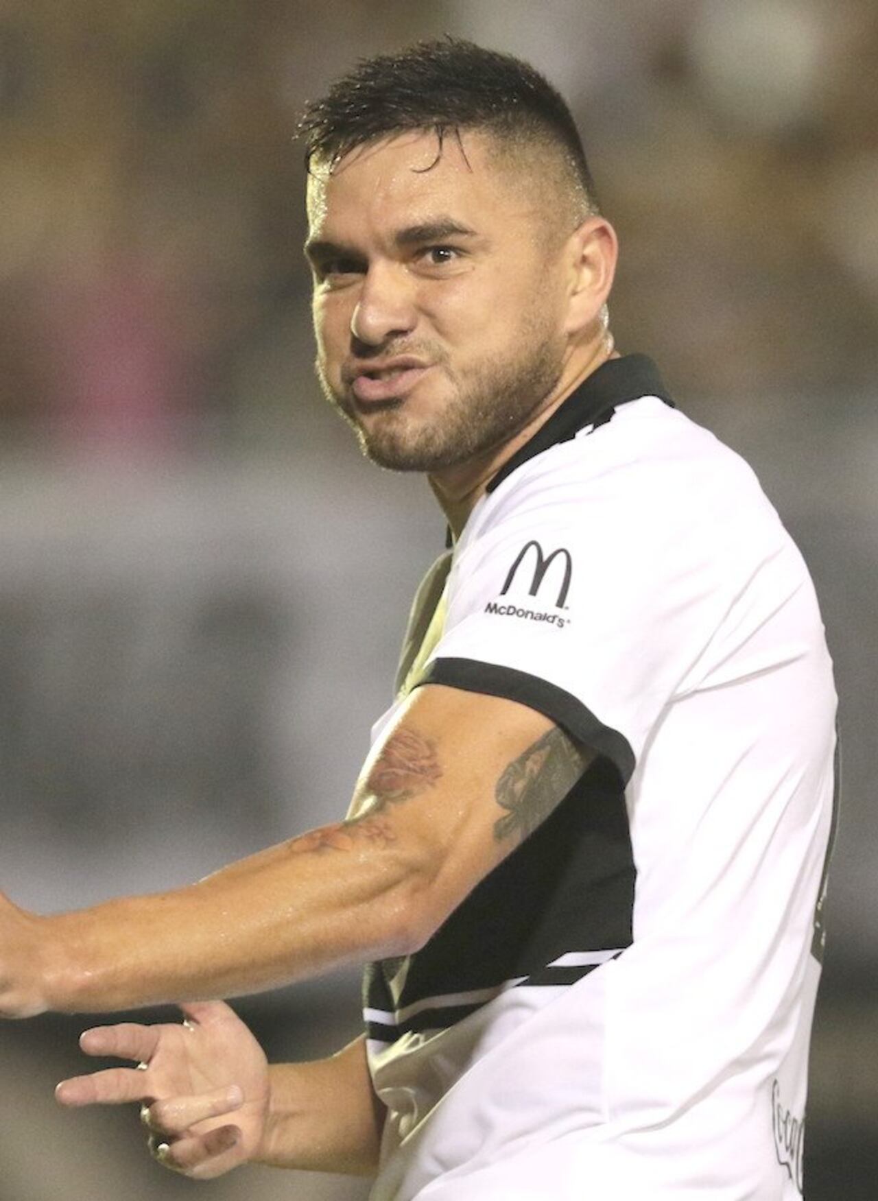 Jorge Ortega, delantero.