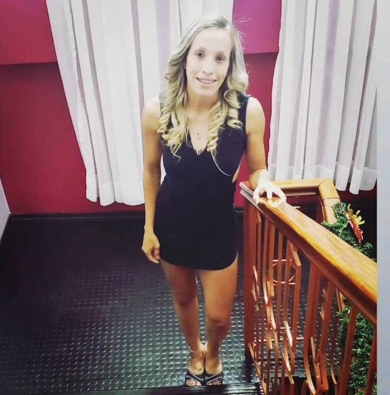 Mara y su look fuera de las canchas.