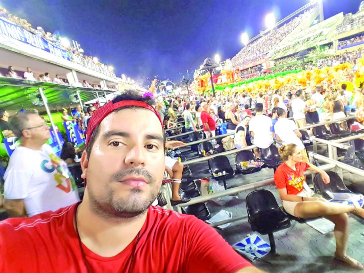 PERCUSIONISTA. “Pim” es sesionista de varios grupos en Paraguay.