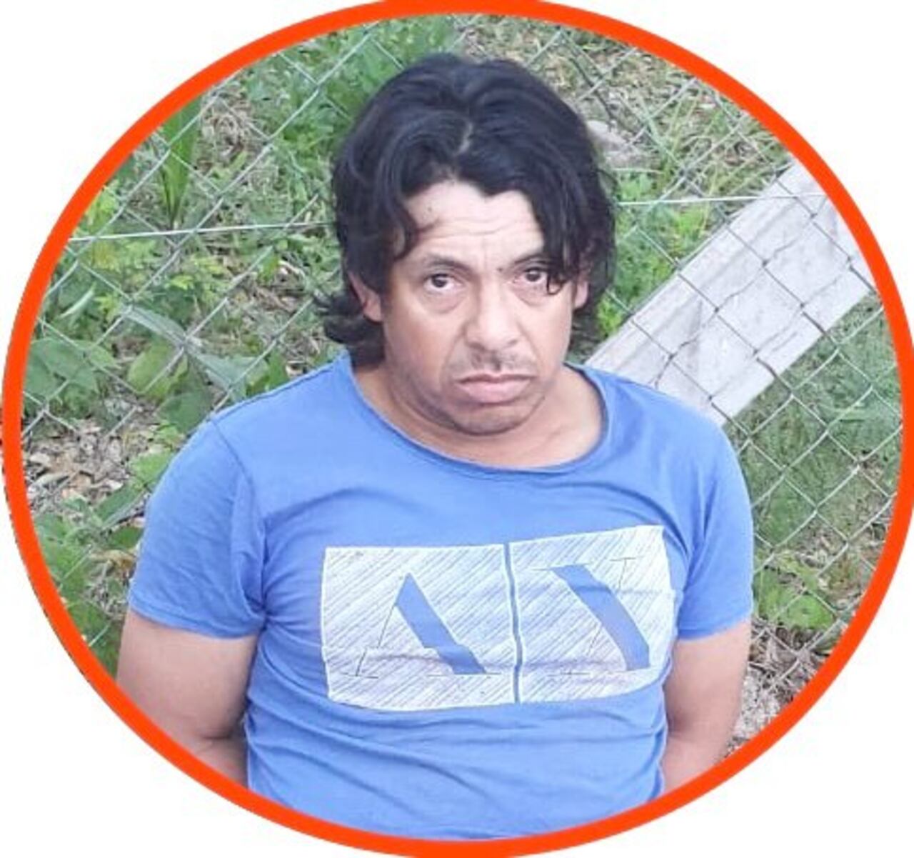 El capataz Vicente Ramírez, detenido con evidencias. GENTILEZA