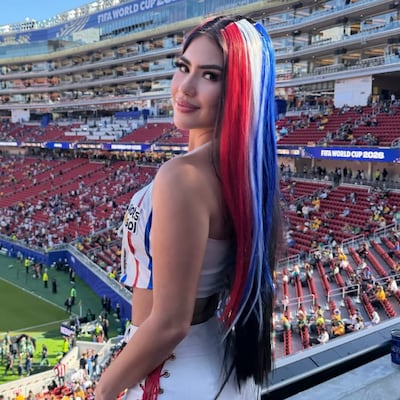 Laurys Dyva despilfarró voi facha en las gradas