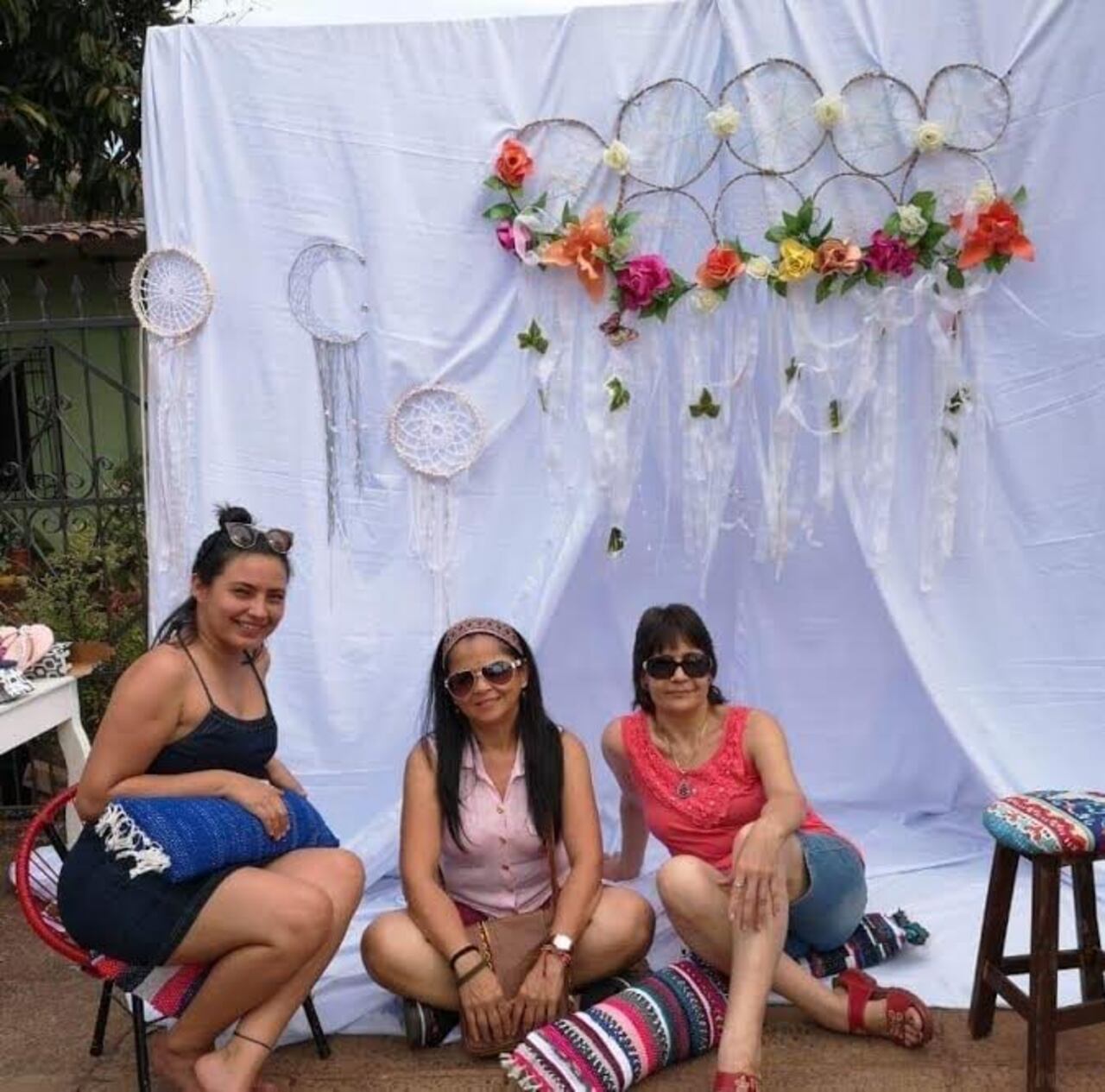 SOCIAS. Gessica Velázquez, Julia Florenciáñez y Fanny Rodríguez.