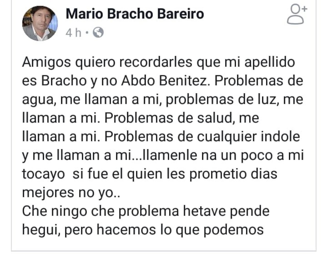 Este fue el posteo que realizó el periodista en redes, y el cual generó cientos de comentarios.