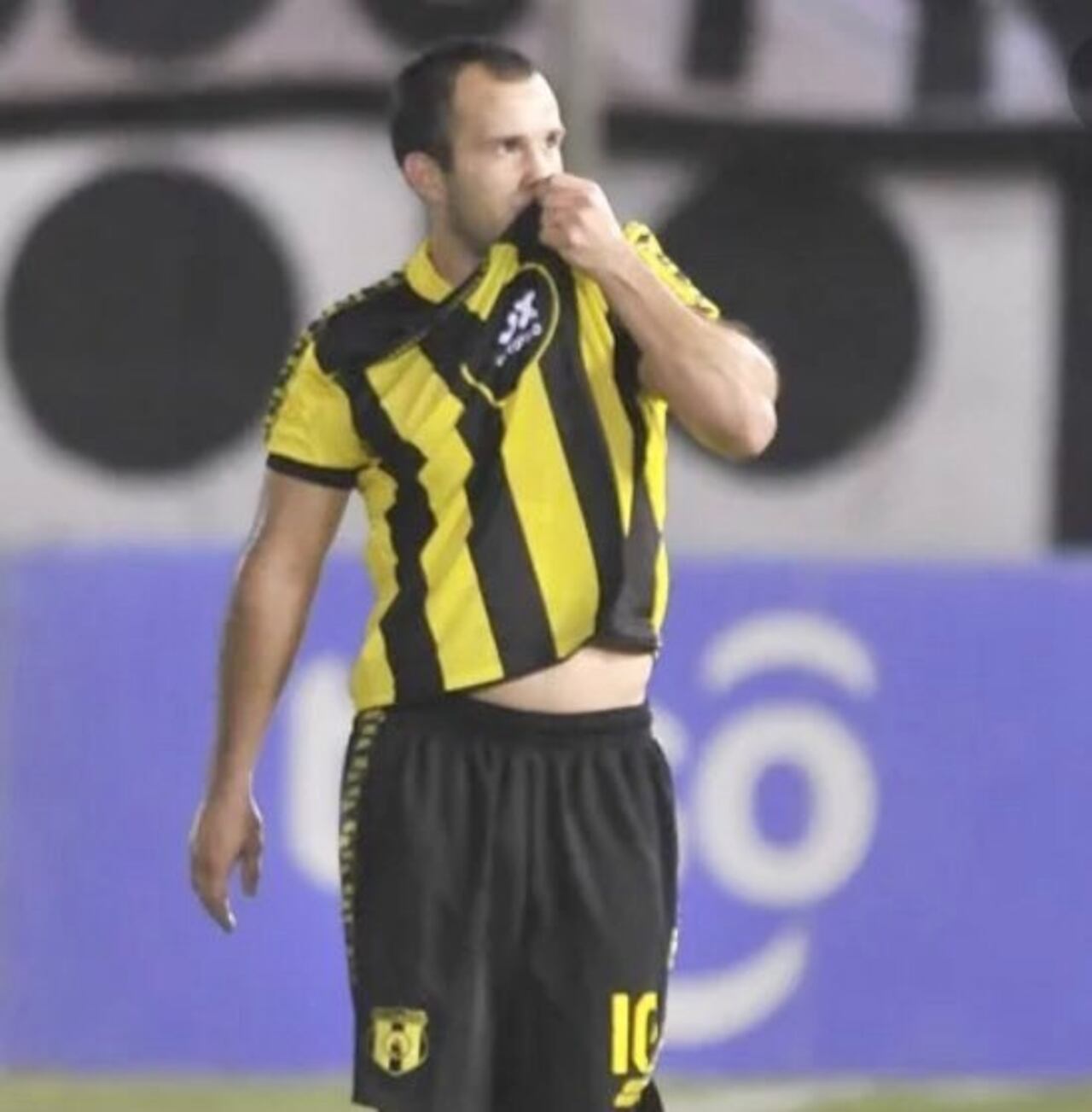 Iván González Ferreira venía mojando la oreja a los hinchas gumarelos.