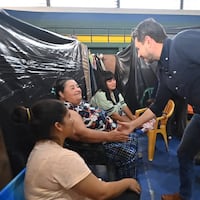 Alliana visitó a los damnificados en Ayolas