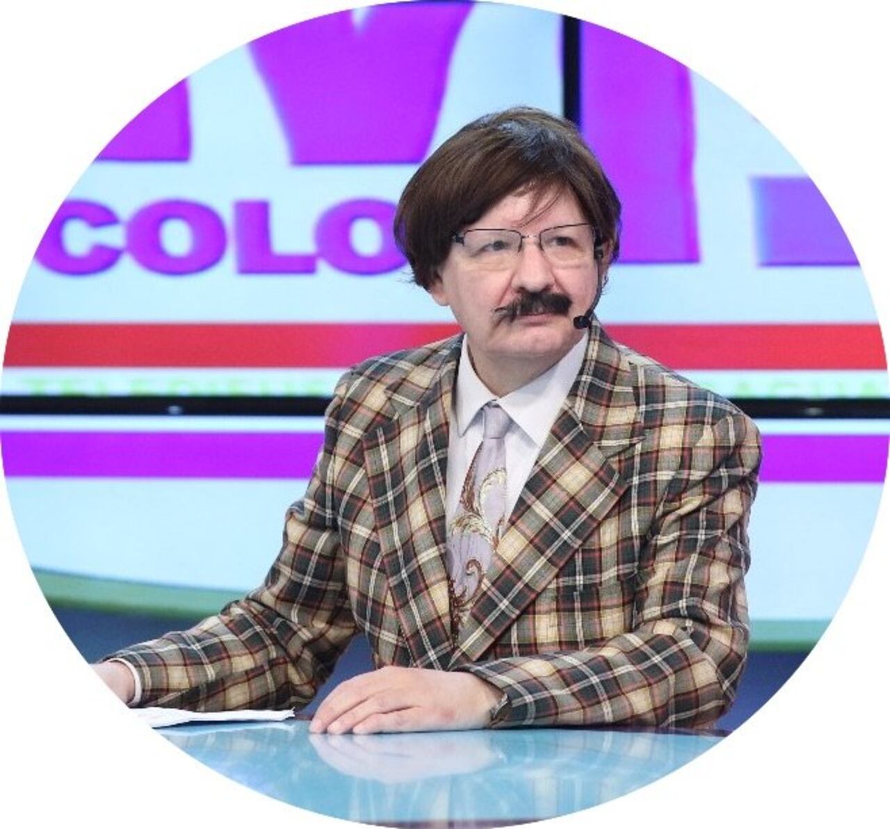 Durante el programa también armaron un noticiero de antaño.